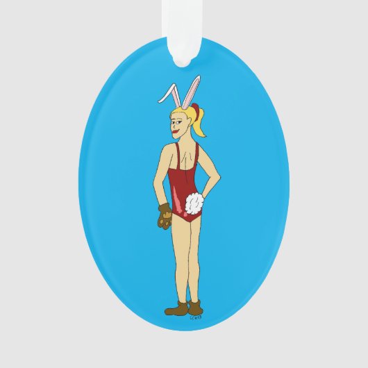 bunnygirl ornament (voorkant)