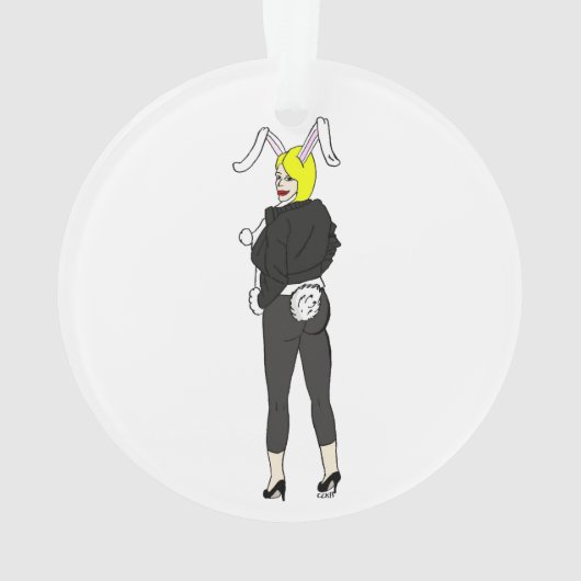 bunnygirl ornament (achterkant)