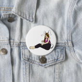 bunnygirl ronde button 7,6 cm (In situ)