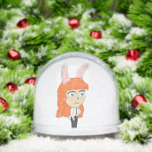 bunnygirl sneeuwbol (Kerstmis)