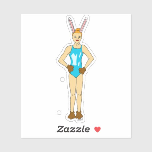 bunnygirl sticker (Vel)