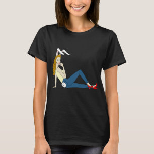 bunnygirl t-shirt