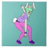 bunnygirl tegeltje (Voorkant)