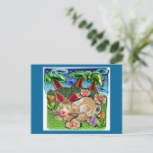 bunnyhop1 briefkaart (Staand voorkant)