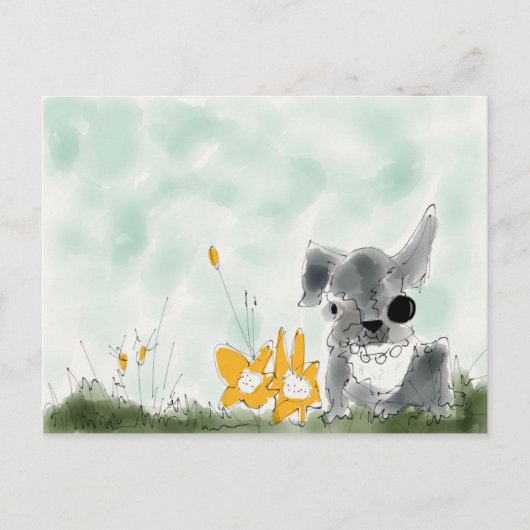 Bunnykins Briefkaart (Voorkant)