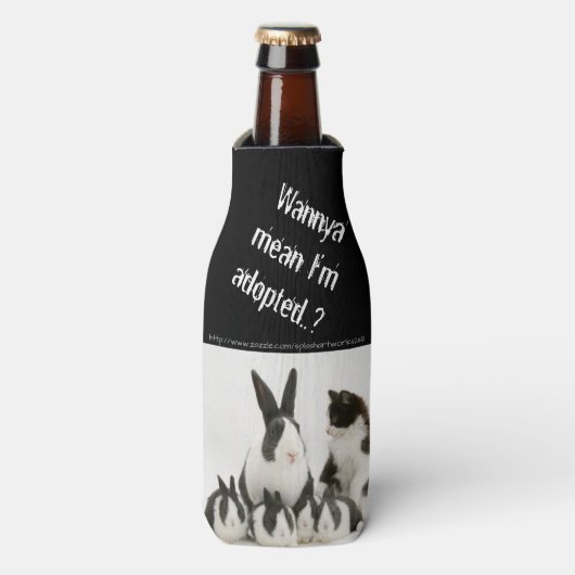 "Bunnykins" Flesjeskoeler (Fles Voorkant)
