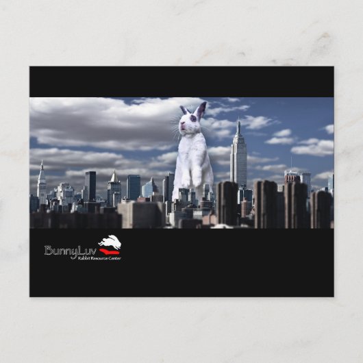 BunnyLuv Briefkaart met Emma (Voorkant)