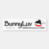 BunnyLuv Bumpersticker (Voorkant)