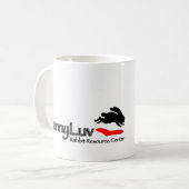 BunnyLuv-mok met Diamond Koffiemok (Voorkant links)