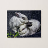 BunnyLuv Puzzle met cupcake en sprinken Legpuzzel (Horizontaal)