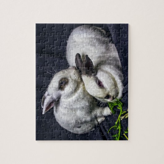 BunnyLuv Puzzle met cupcake en sprinken Legpuzzel (Verticaal)