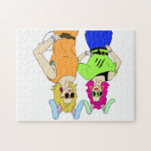 bunnymeiden puzzel (Horizontaal)