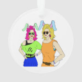 bunnymemeisjes ornament (achterkant)
