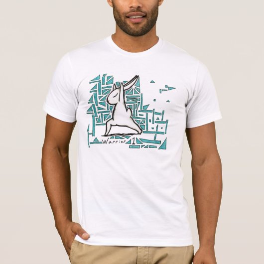 Bunnyoga - Warror 1 T-shirt (Voorkant)