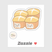 Bunny's Bakery Collectie - BunBun's Sticker (Vel)
