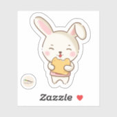 Bunny's Bakery Collectie - Bunny Junior Sticker (Vel)