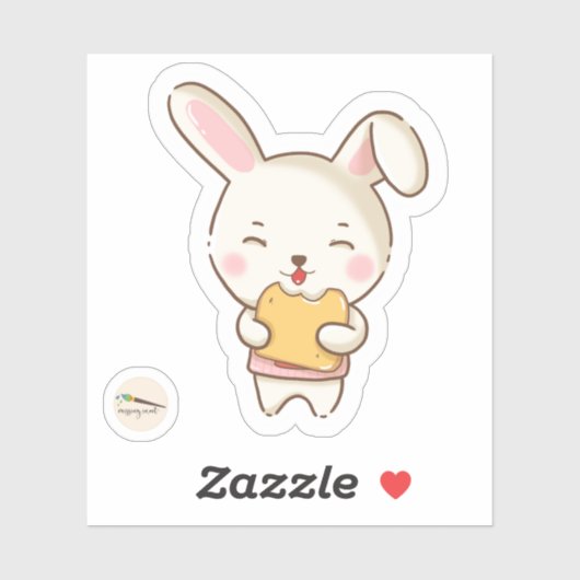 Bunny's Bakery Collectie - Bunny Junior Sticker (Vel)