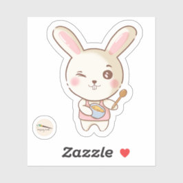 Bunny's Bakery Collectie - Mr Bunny Sticker