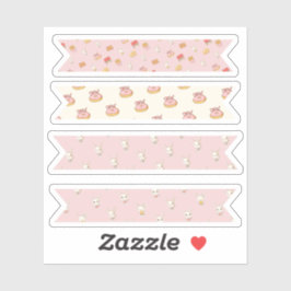 Bunny's Bakery Collectie - Washi tape 1 Sticker