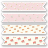 Bunny's Bakery Collectie - Washi tape 2 Sticker (Voorkant)