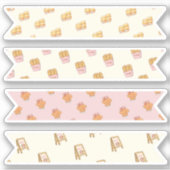 Bunny's Bakery Collectie - Washi tape 3 Sticker (Voorkant)