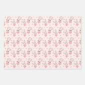 Bunny's en zwanenWrapping Paper Flat Sheet Set van (Voorkant)