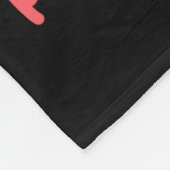 Bunny's favoriete postbeambte Trots Job Team Oost Fleece Deken (Hoek)