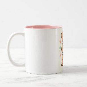 Bunny's Ochtendkoffie Tweekleurige Koffiemok