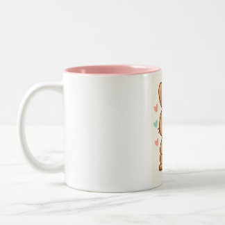 Bunny's Ochtendkoffie Tweekleurige Koffiemok