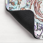 Bunny's Roos Mousepad Muismat (Hoek)