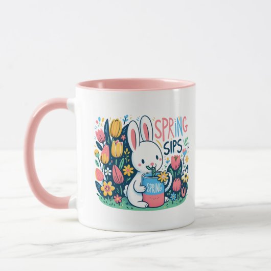 Bunny's Spring Sips Mok (Links)