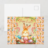 Bunny's voor Pasen Briefkaart (Voorkant / Achterkant)
