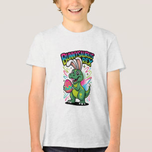 Bunnysaurus Pasen T-shirt Dino Bunny Hybride Vakan