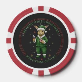 Bunnyverse christmas poker chips