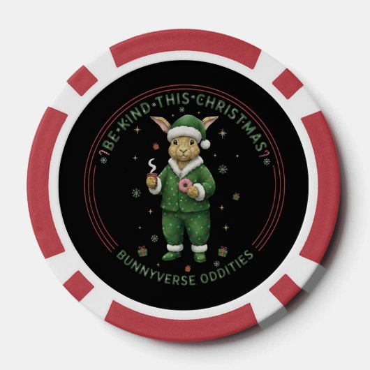 Bunnyverse christmas poker chips (Achterkant)
