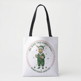 Bunnyverse christmas tote bag