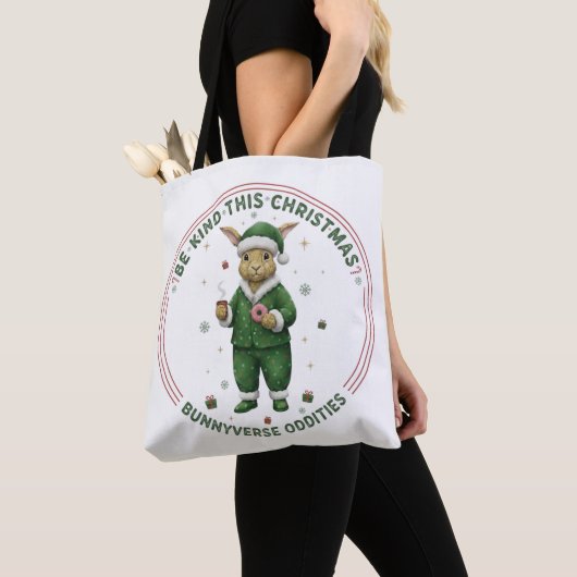Bunnyverse christmas tote bag (Dichtbij)