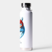 Bunnyx Blauwe Badge Waterfles (Links)