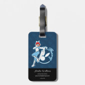 Bunnyx Graphic Bagagelabel (Achterkant verticaal)