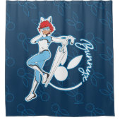 Bunnyx Graphic Douchegordijn (Voorkant)