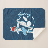 Bunnyx Graphic Sherpa Deken (Voorkant (horizontaal))