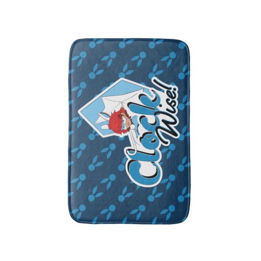 Bunnyx | Klok Wise! Badmat (Voorkant Verticaal)