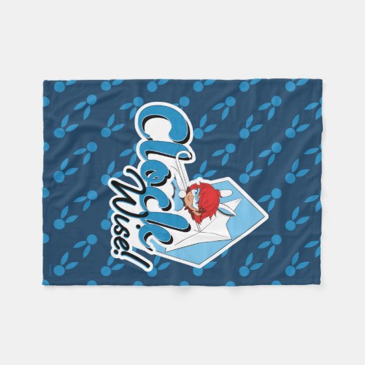 Bunnyx | Klok Wise! Fleece Deken (Voorkant (Horizontaal))