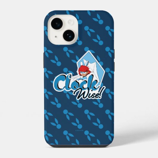 Bunnyx | Klok Wise! iPhone Hoesje (Achterkant)