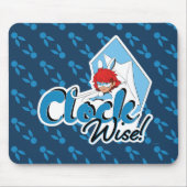 Bunnyx | Klok Wise! Muismat (Voorkant)