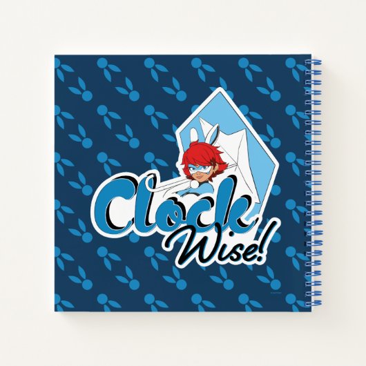 Bunnyx | Klok Wise! Notitieboek (Achterkant)