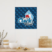 Bunnyx | Klok Wise! Poster (Keuken)