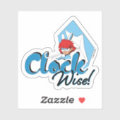 Bunnyx | Klok Wise! Sticker (Vel)