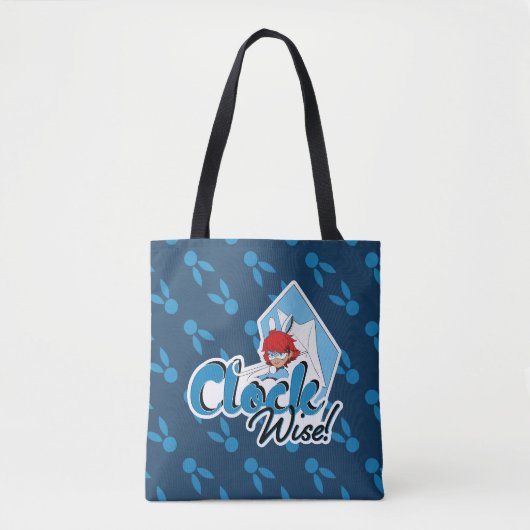 Bunnyx | Klok Wise! Tote Bag (Voorkant)