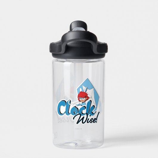 Bunnyx | Klok Wise! Waterfles (Achterkant)